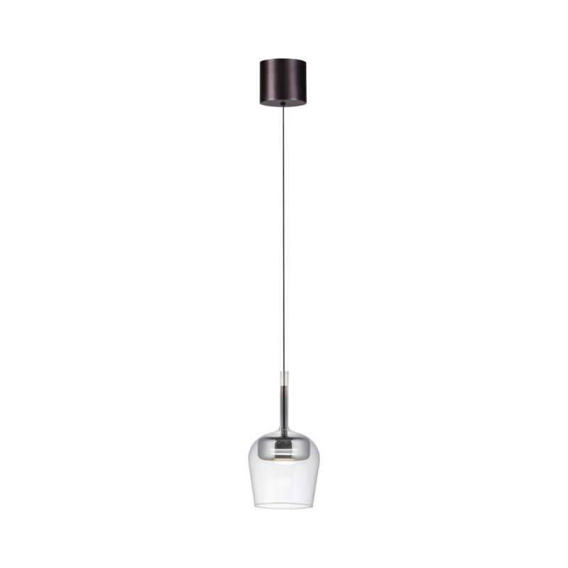 Lampa wisząca Paul Neuhaus Q-KON srebrna 1 x LED 9W 330lm Pilot IP20 -1 szt.