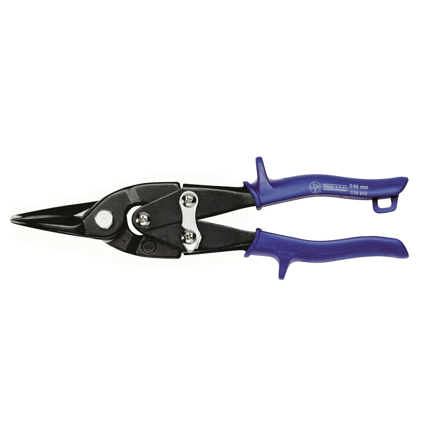 LUX-TOOLS Nożyce do blachy lewe 240 mm