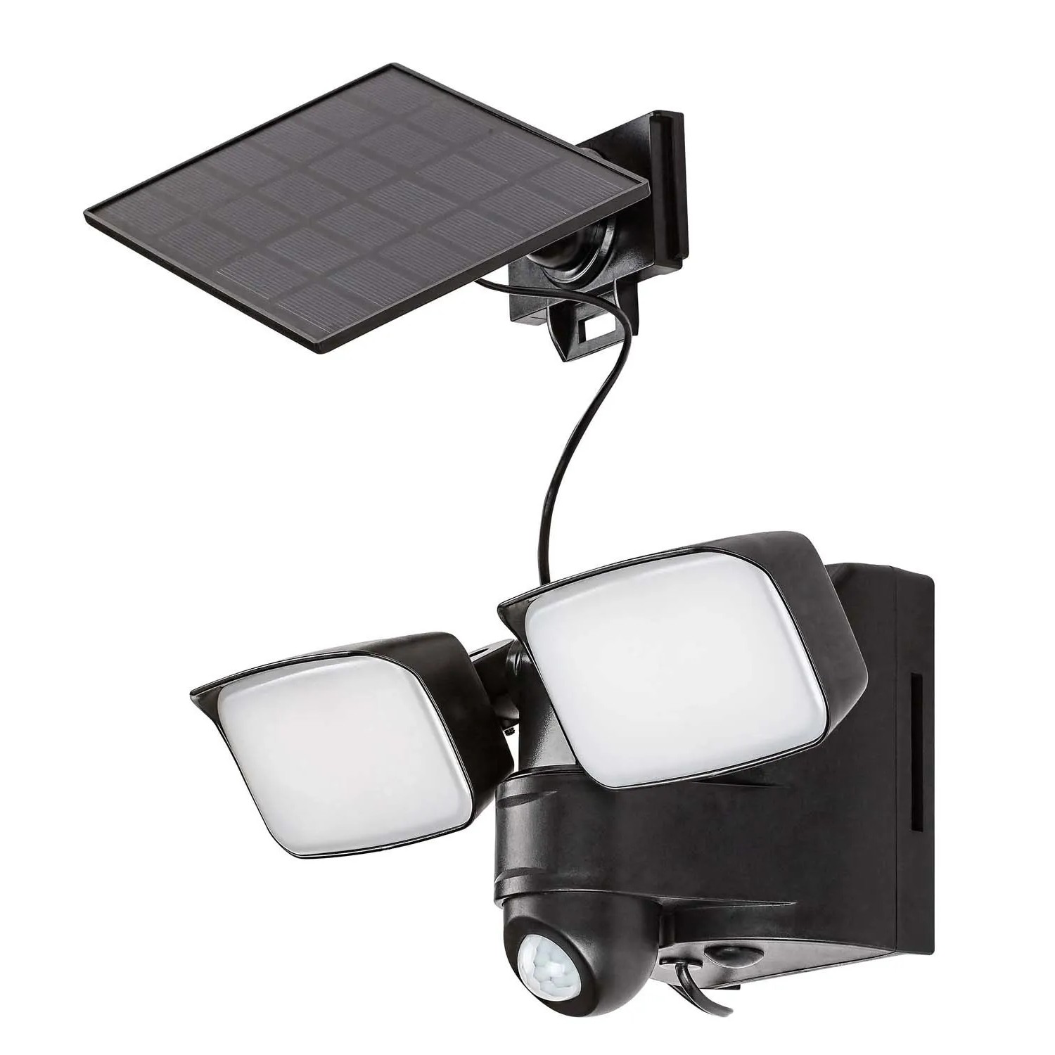 Rabalux Reflektor solarny LESZNO LED z czuj. ruchu 10W 4000K 800lm IP54 czarny