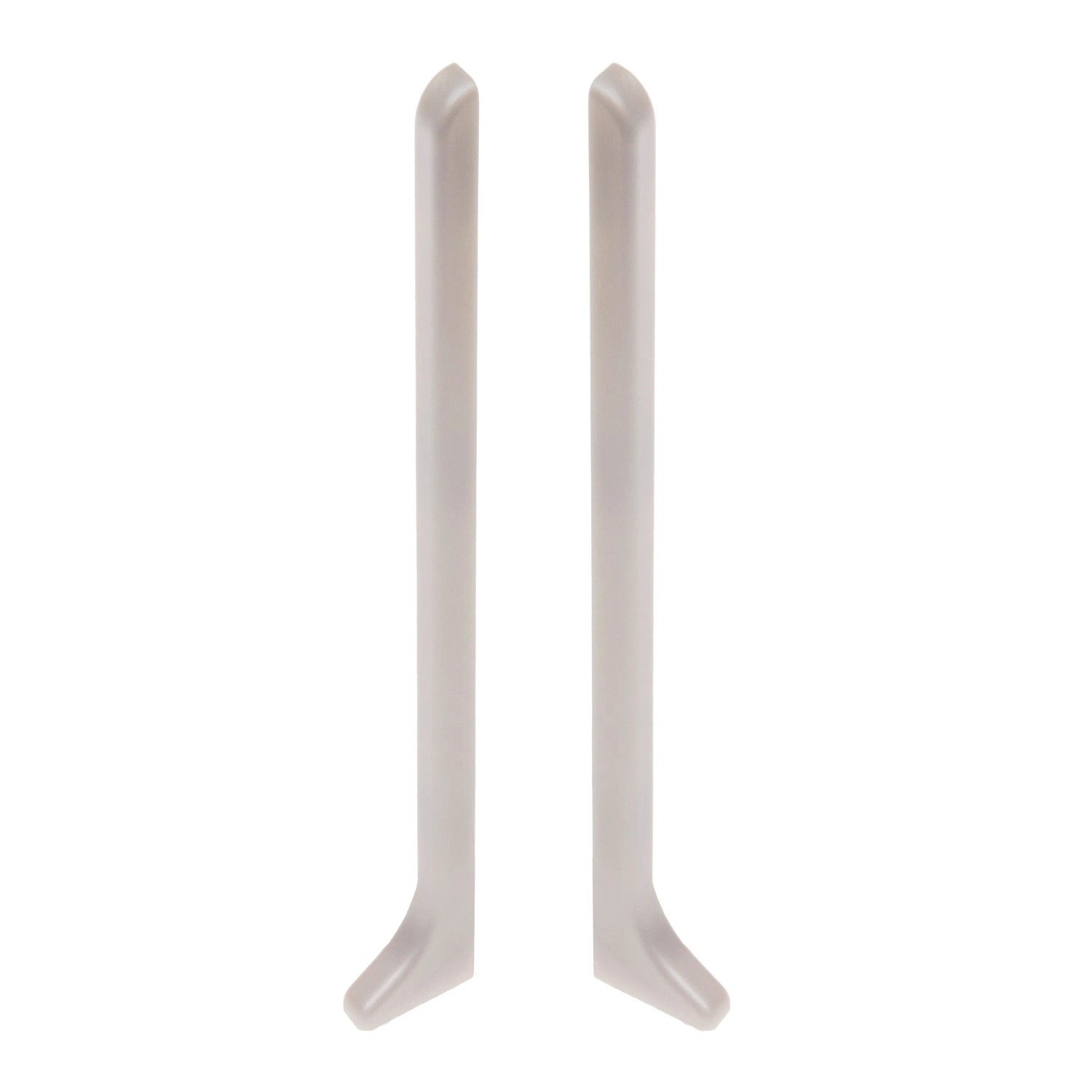 Cezar Zaślepki do listwy cokołowej LP100 aluminiowe