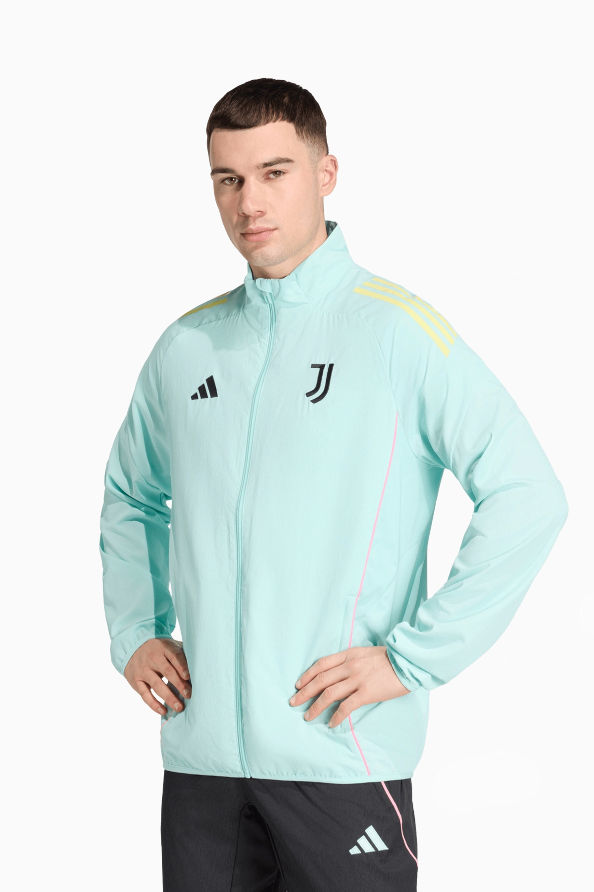 Kurtka adidas Juventus FC 25/26 Competition - Miętowy