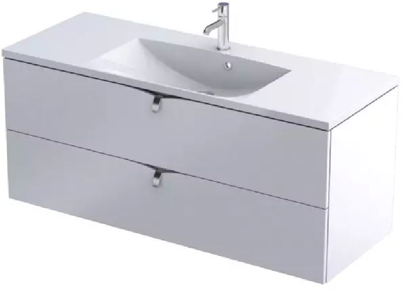 Oristo Siena szafka 120 cm podumywalkowa wisząca biały mat OR45-SD2S-120-2