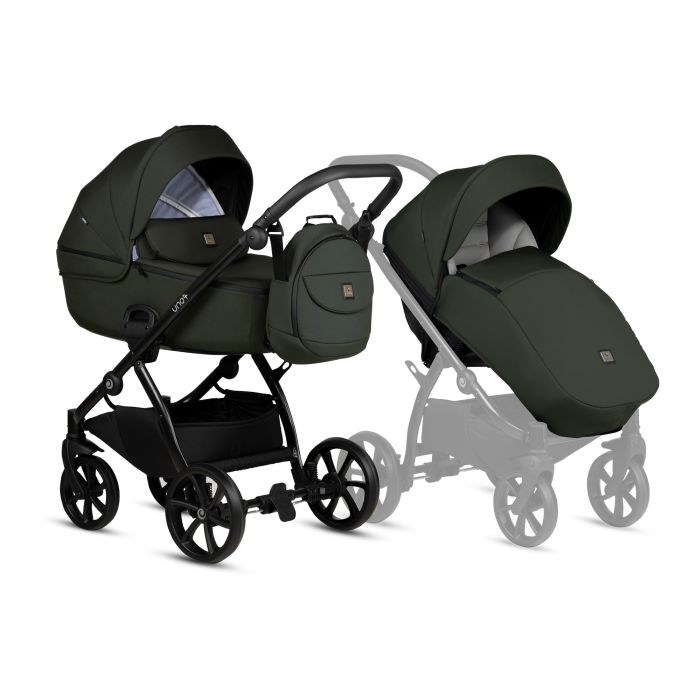Tutis Uno5+ - wózek głęboko-spacerowy 2w1-Essential Collection 144 Pistacchio