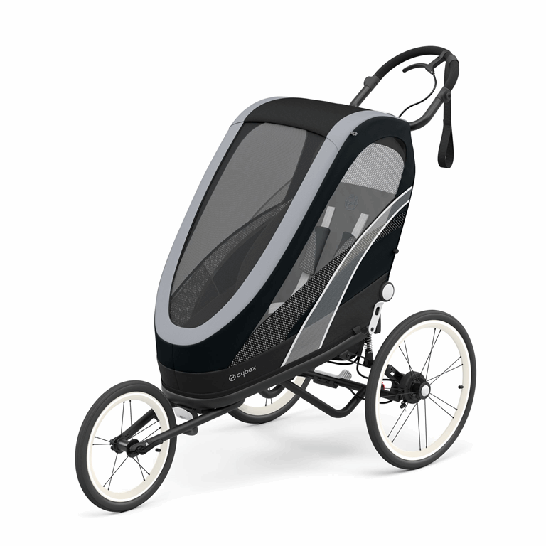 Cybex, Zeno - wózek biegowy-All Black -Black with Black Details