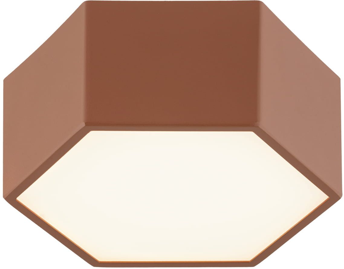 Darmowa Dostawa - Plafon 1x12 W brązowy Argon Libero 8783
