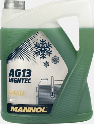 MANNOL AG13 ZIELONY PŁYN DO CHŁODNIC 5L - Petrostar