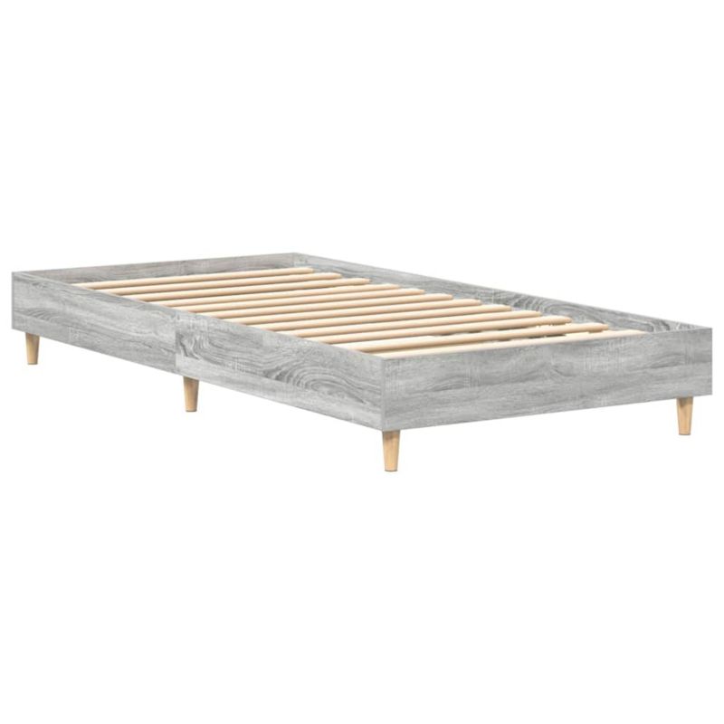 Rama łóżka WaszeMeble 90x200 cm Szary sonoma drewno WM-861053 1 szt.