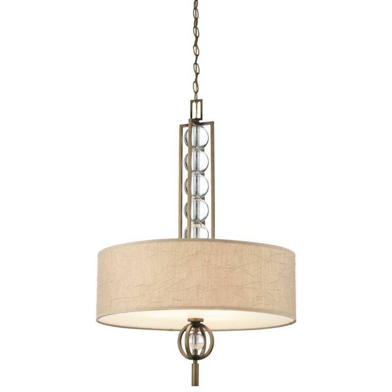 Lampa wisząca Kichler Celestial ciepły brąz wym: 276,9 x 61 x 61 cm 3xE27 x 60W 1 szt.