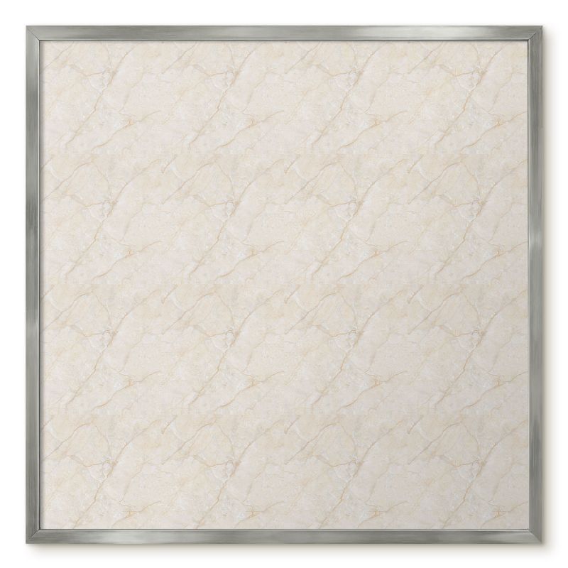 Tablica Magnetyczna Wielofunkcyjna Ścienna Tulup 50x50 cm Marmurowa elegancja 4 - Srebrna rama Do salonu, sypialni 1 szt.