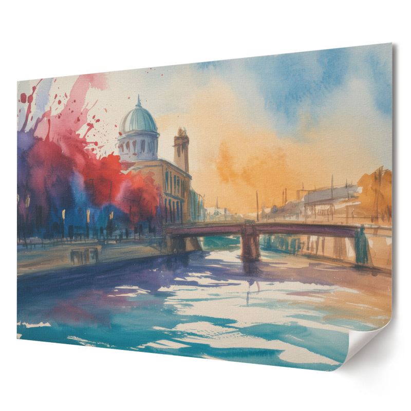 Plakat na ścianę Wallfluent Format A2 Miejski pejzaż Grupa Twórcza Second Light 1 szt.