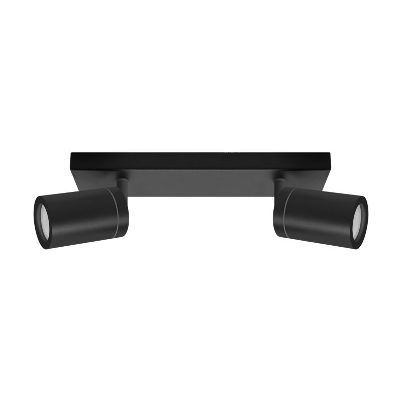 Reflektor spot cylindryczne reflektorki Struhm TENOR czarny 2xGU10x20W IP44 wym:14,5x25x6cm - 1 szt.