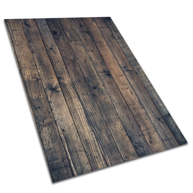Dywan Na Zewnątrz Tulup 60x90 cm Na Taras I Balkon Ciemne deski 1 szt.