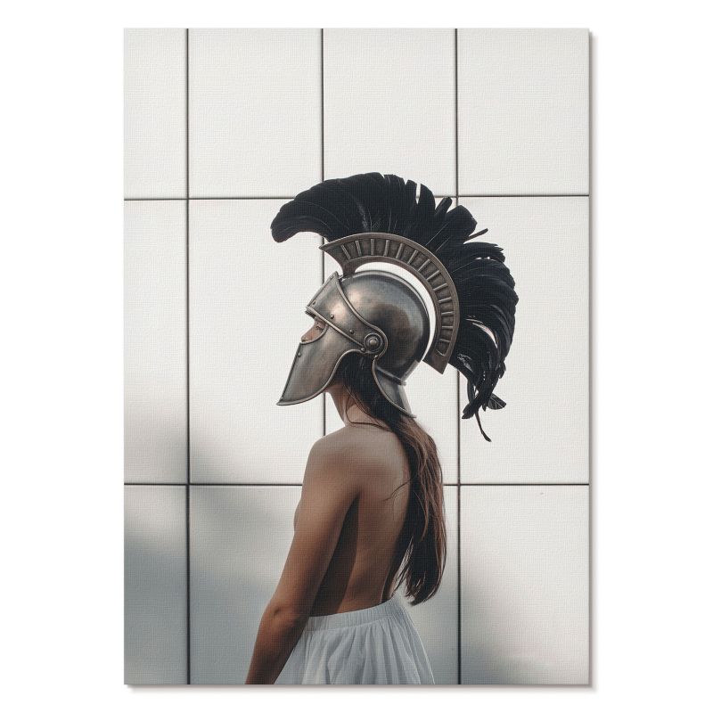 Nowoczesny Plakat na Płótnie Tulup 29,7x42 cm (A3) Hełm gladiatora Do sypialni, biura, salonu 1 szt.