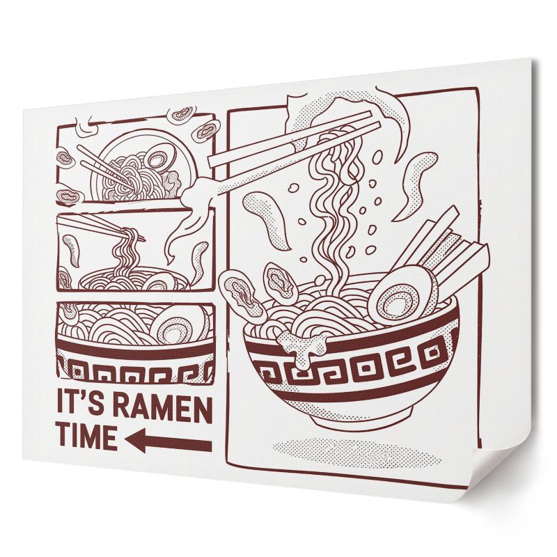 Plakat na płótnie Wallfluent Format A1 Ramen ilustracja Studio Linea Forma 1 szt.