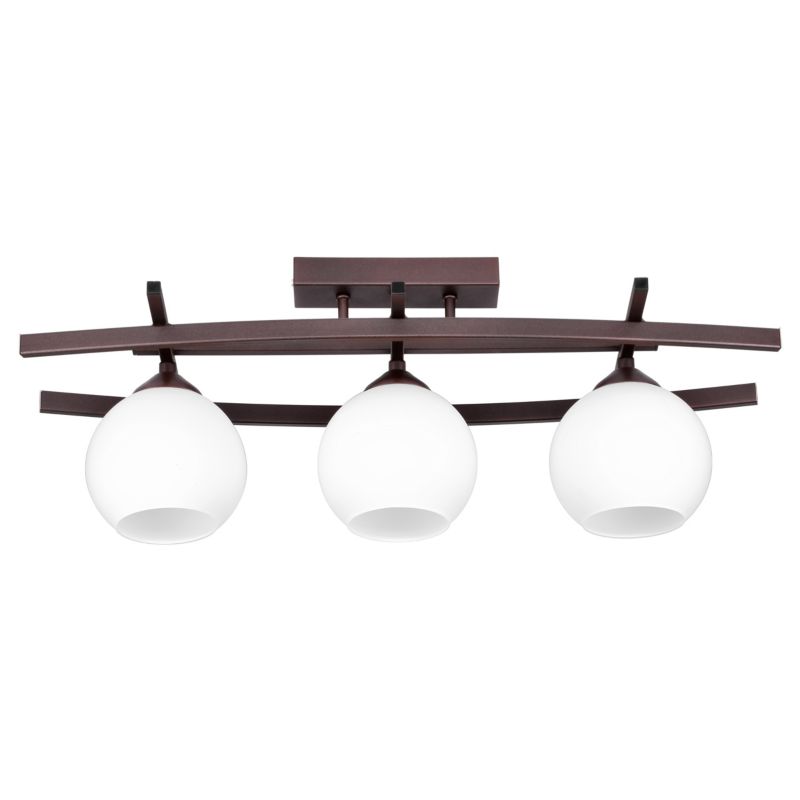 Lampa wisząca Szpak Hestia S57 brązowa nowoczesna 3xE27 1szt