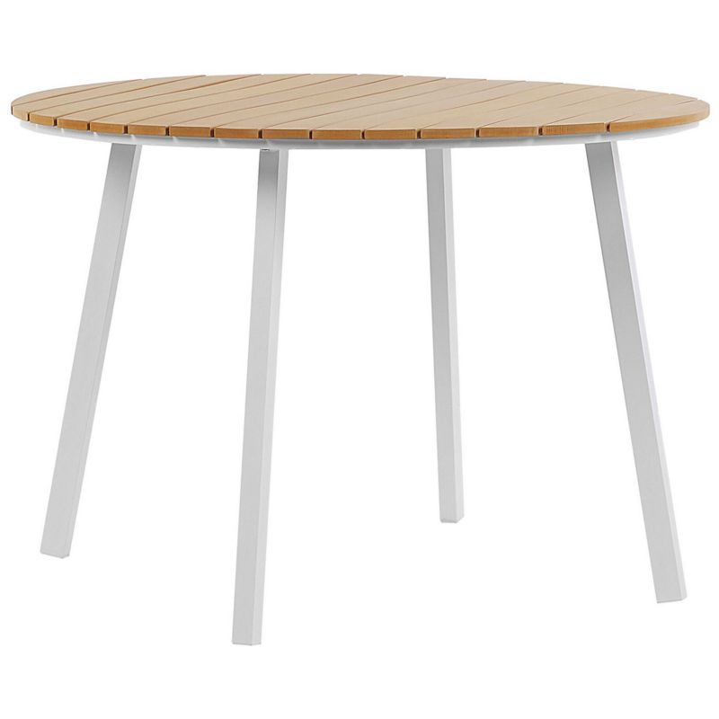 Stół ogrodowy Cavoli 105 cm 105 cm Brązowy 1 szt.