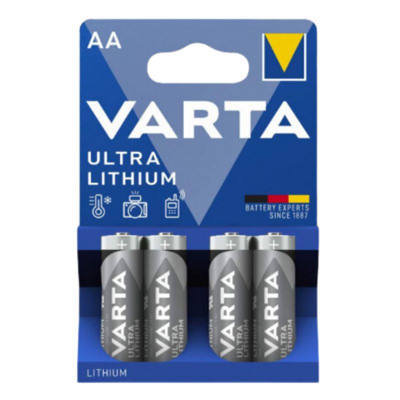 Bateria Varta Lithium Professional AA 1,5V 4 szt.