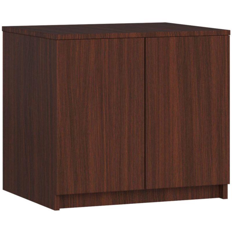 Nadstawka na szafę Akord S60 Wenge 60 cm 2 drzwi kolor Wenge mat 2 półki 60x51x55 cm 1 szt.