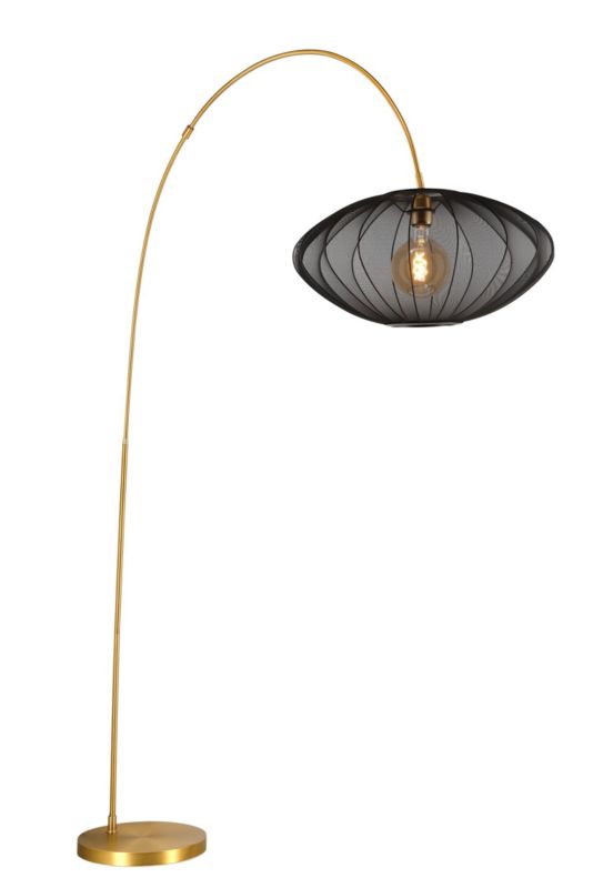 Lampa podłogowa Lucide CORINA złota 1xE27x40W IP20 wym:192x55x131cm - 1 szt.