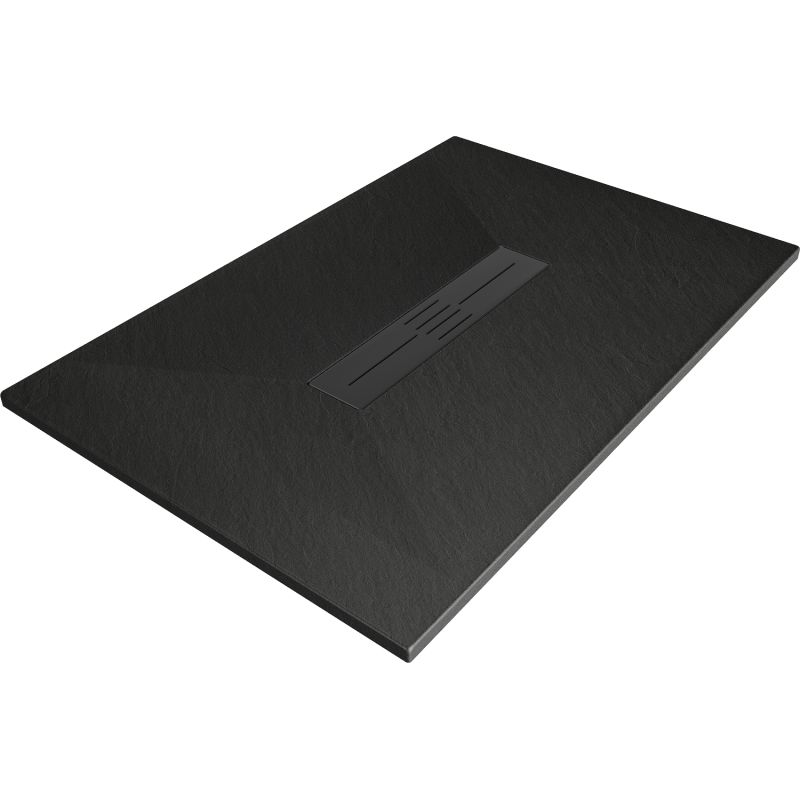 Brodzik prostokątny Mexen Toro czarny 130x80 cm 43708013-B 1 szt.