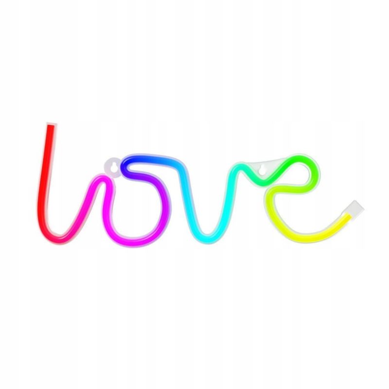 Neon LED Forever Light love RGB kinkiet smart USB 1 szt.