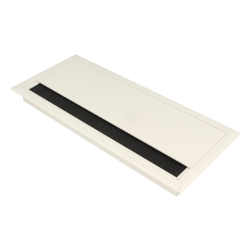 Przepust kablowy X Wing Hakner 300x130x26mm biały - 1 szt.