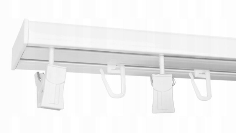 Karnisz Szyna Sufitowa PCV Dwutorowa PanczoDecor 340 cm 1 szt.
