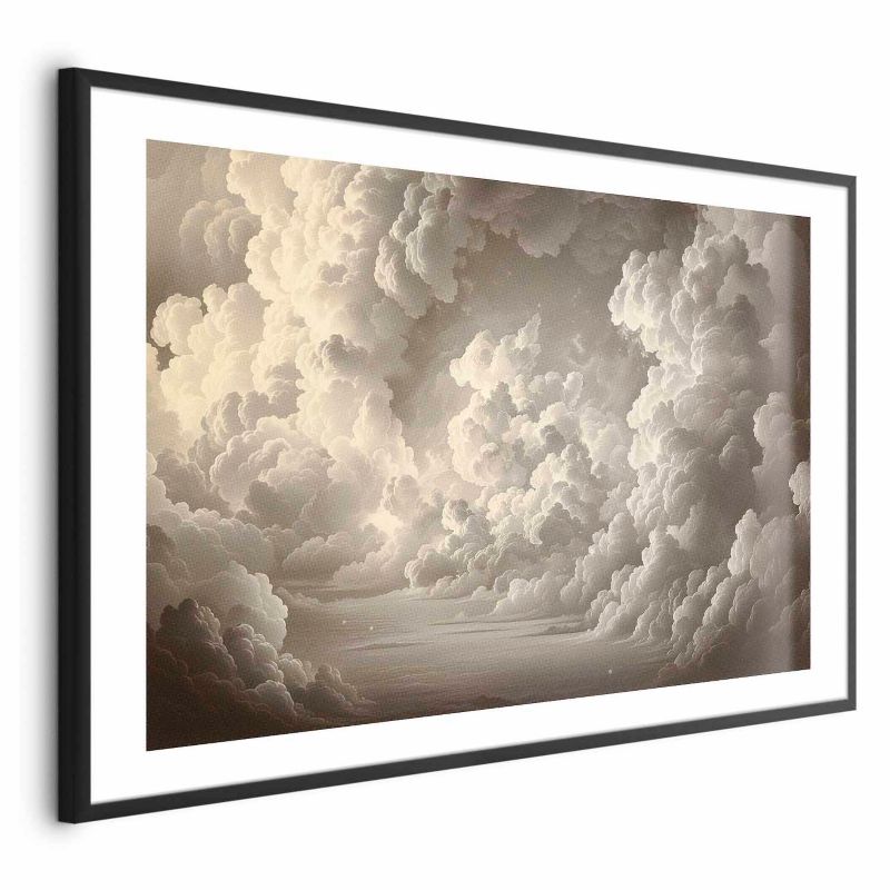 Plakat Artgeist Miękka gra światła 42x29,7 cm z ramą czarną 1 szt