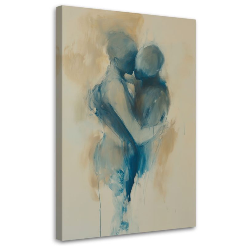 Obraz na płótnie Feeby Akt Para Pocałunek 60x90cm 1szt