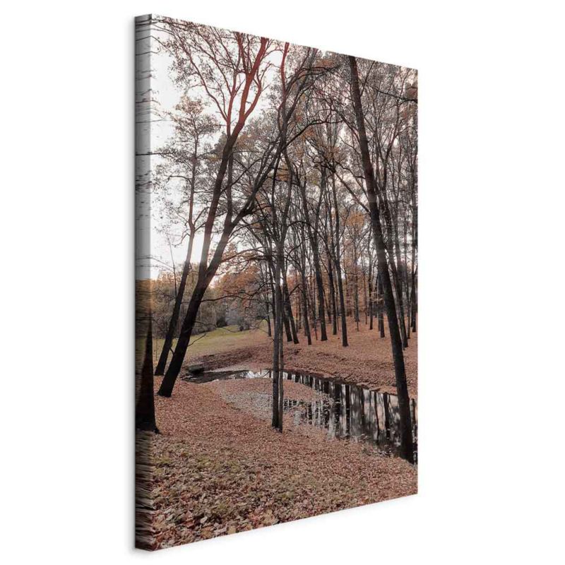 Obraz Artgeist Jesienny spacer 20 x 30 cm płótno włoskie 1 szt