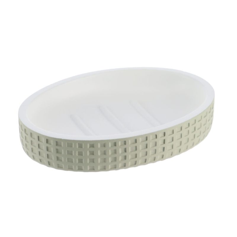 Mydelniczka łazienkowa Averaimo TENDANCE biała owalna 12,3x8,5 cm 1 szt.