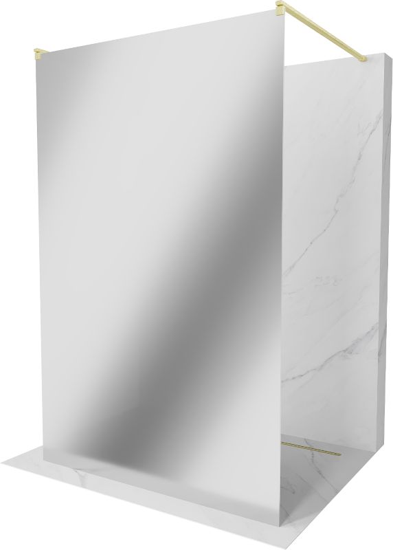Ścianka prysznicowa Mexen Kioto złoty 140x200 cm 800-140-002-55-50 1 szt.