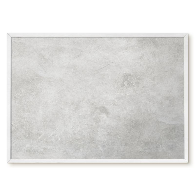 Tablica Na Magnesy Z Podróży Tulup 70x50 cm Szara elegancja - Biała rama Do salonu, sypialni 1 szt.