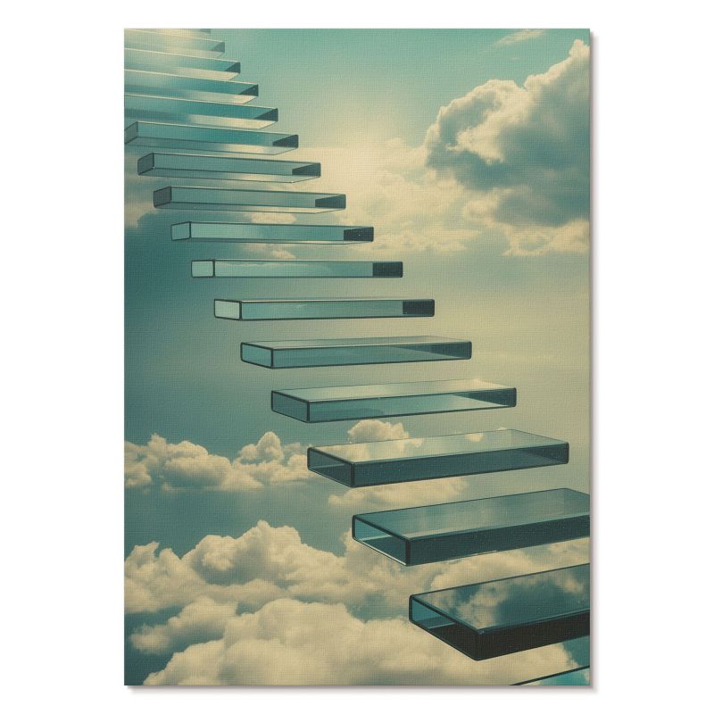Obraz Plakat Canvas Tulup 29,7x42 cm (A3) Niebo schody Do salonu, sypialni, biura 1 szt.