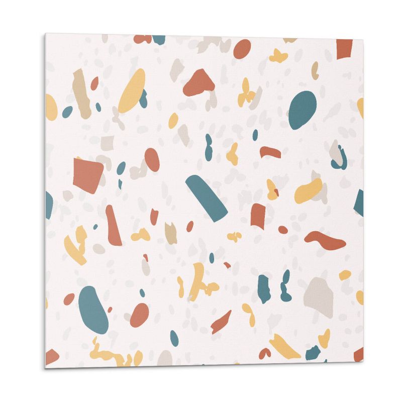 Kafelki samoprzylepne Wallfluent 50x50 cm Wzór geometryczny z artystycznymi kształtami 4 szt.