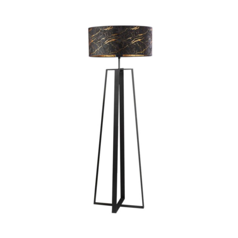 Lampa stojąca Volta Light Factory podłogowa z abażurem walec WENIS 1szt.