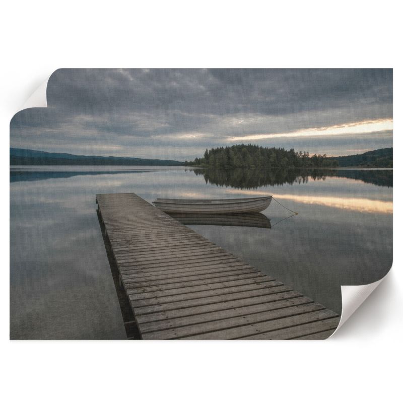 Plakat Premium ArtPrintCave 42x29,7 cm Jezioro spokój Noema 1 szt.