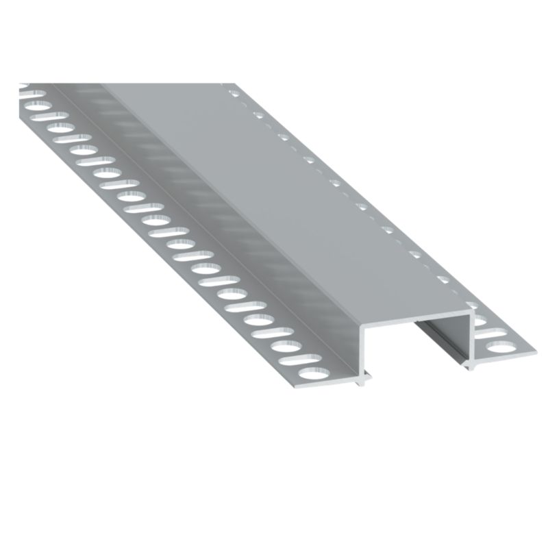 Profil meblowy LED Lumines typ Hiro aluminiowy srebrny anodowany 1 m 1 szt.