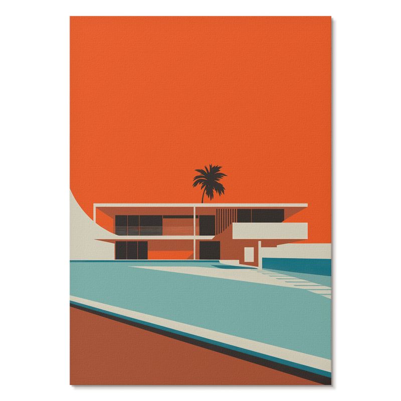 Plakat na Ścianę Tulup 42x59,4 cm (A2) Nowoczesna architektura Do salonu, biura, sypialni 1 szt.