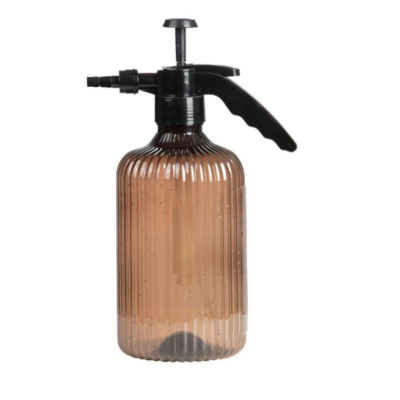 Ciśnieniowy spryskiwacz do roślin Esschert Design brązowy pojemny 2,2L 1 szt.