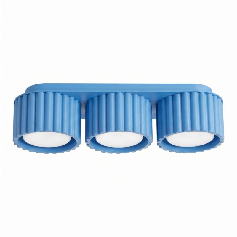 Plafon AURA 3 błękitny Gx53 Sollux Lighting 1 szt.