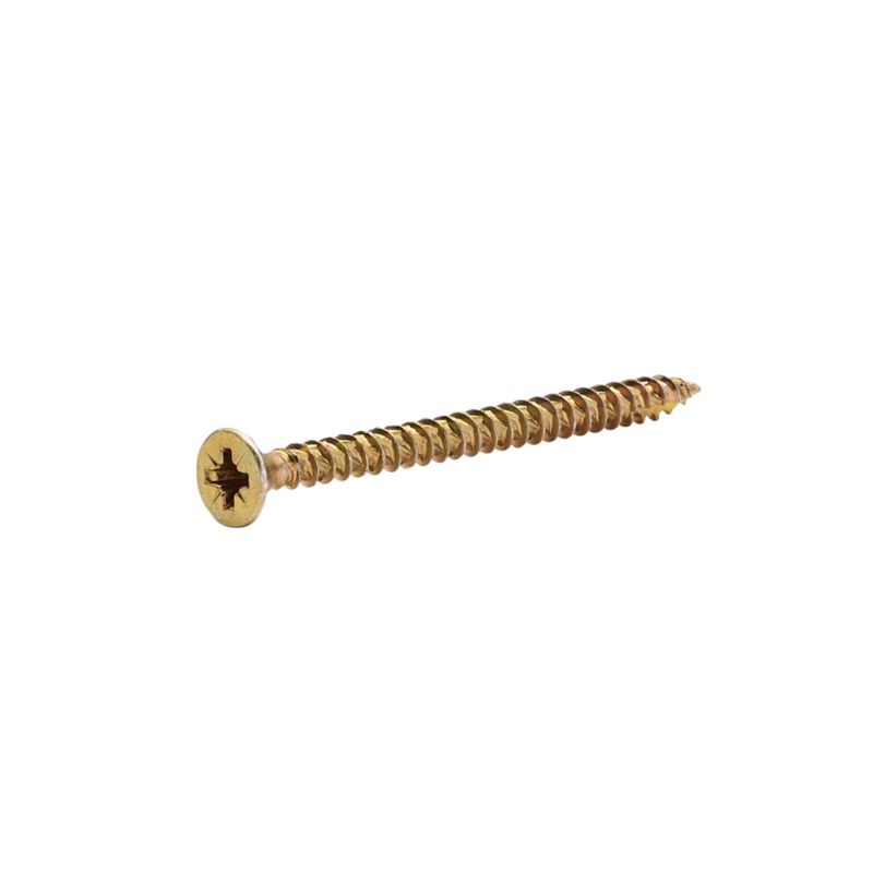 Wkręty do drewna TurboDrive PZ2 4,5 x 60 mm ocynk żółty 100 szt.