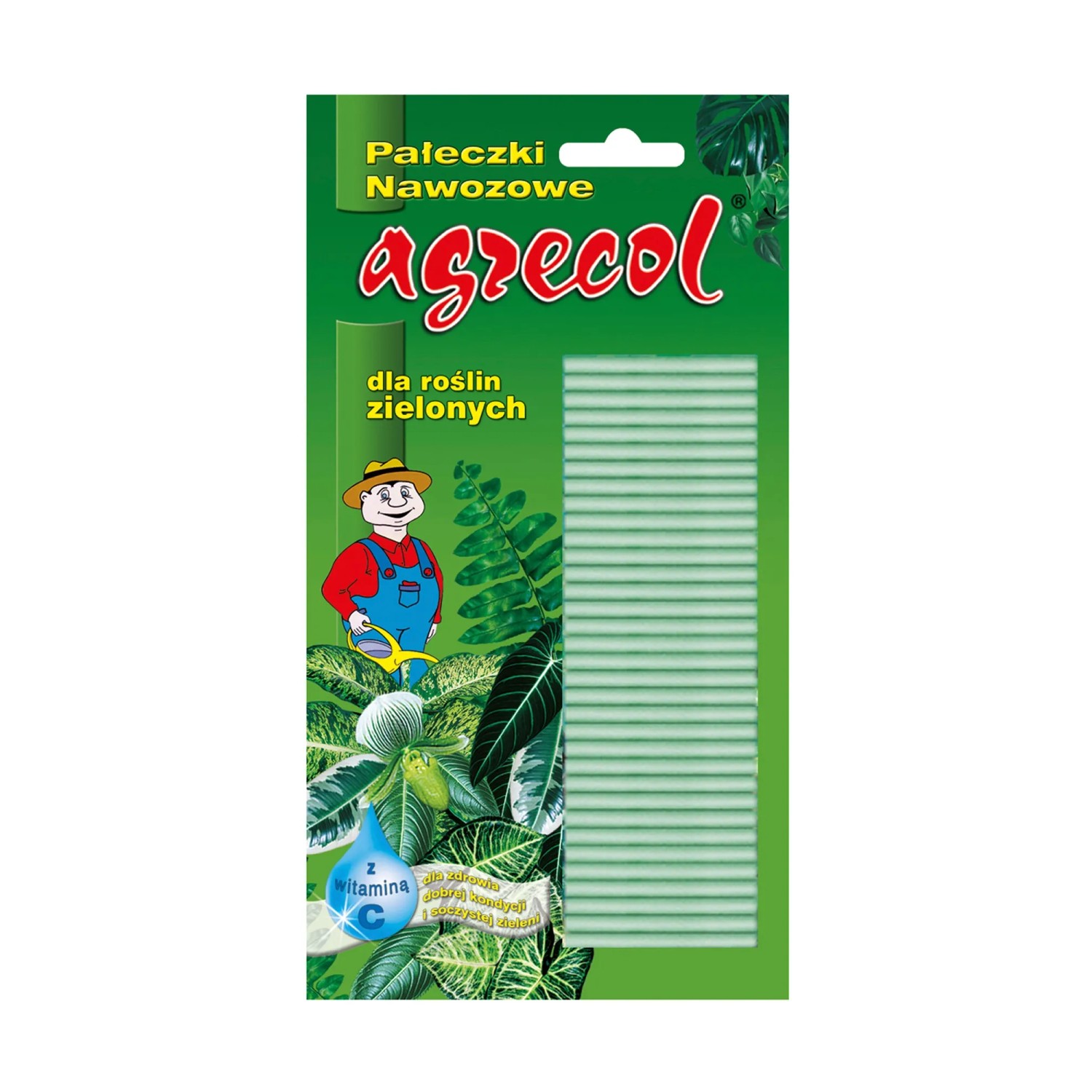 Agrecol Pałeczki nawozowe do roślin zielonych.