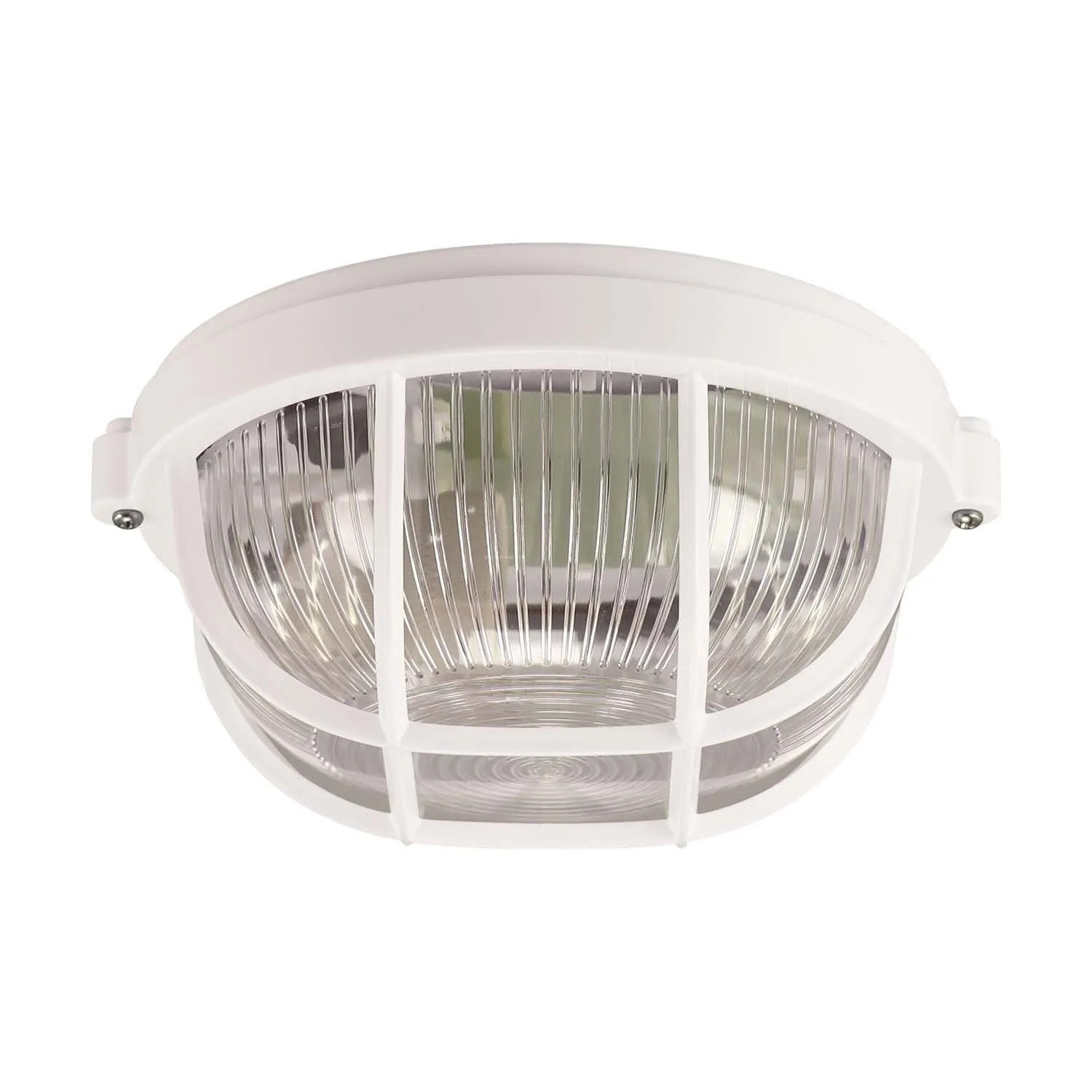 Struhm Plafoniera zewnętrzna SALTO PRO 10 1xE27 10W IP65 śr. 18cm biała