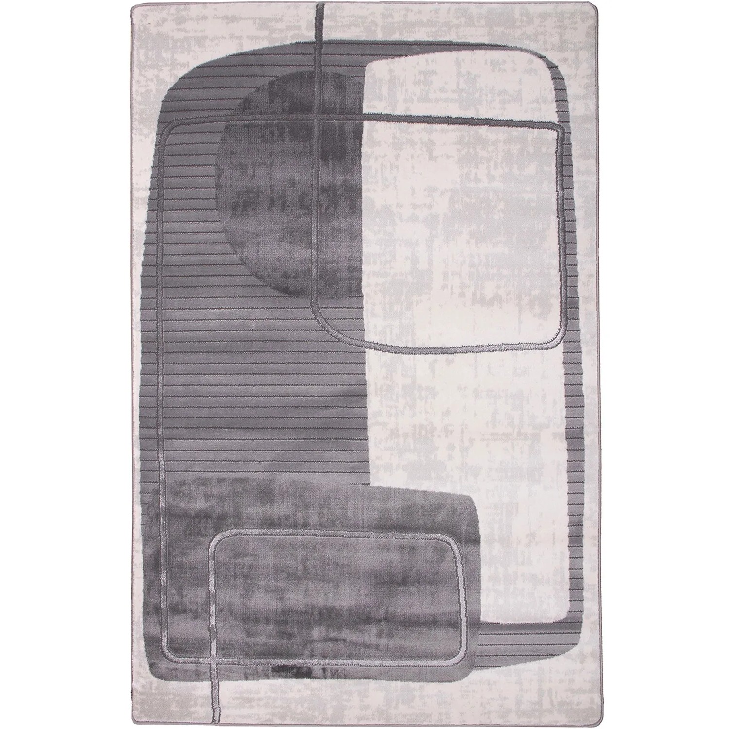 Marbex Dywan GLAMOUR geometria 160 x 230 cm szary