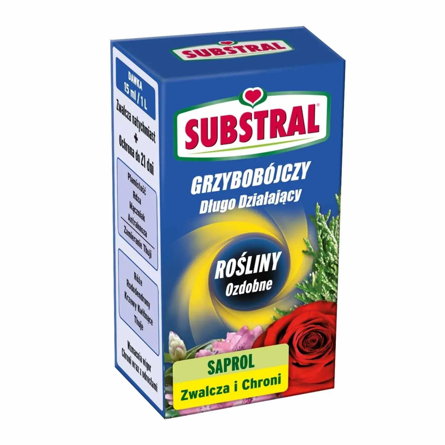 Substral środek grzybobójczy Saprol Kwiaty, rośliny ozdobne - 25 ml.