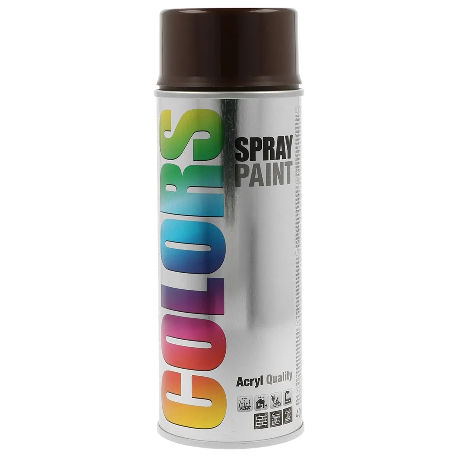 Lakier COLORS RAL 400 ml połysk 8017 brąz