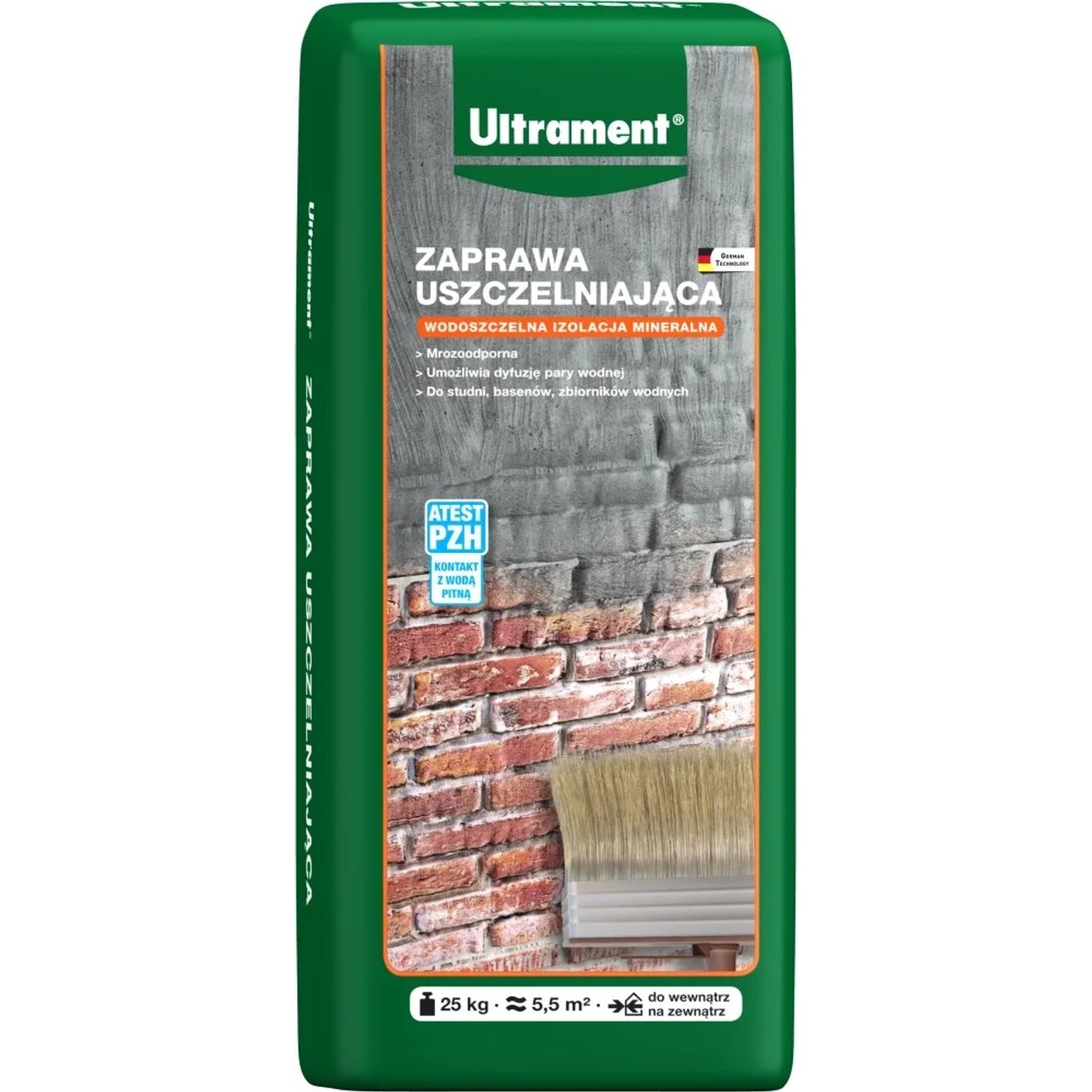 Ultrament Zaprawa wodoszczelna 25 kg