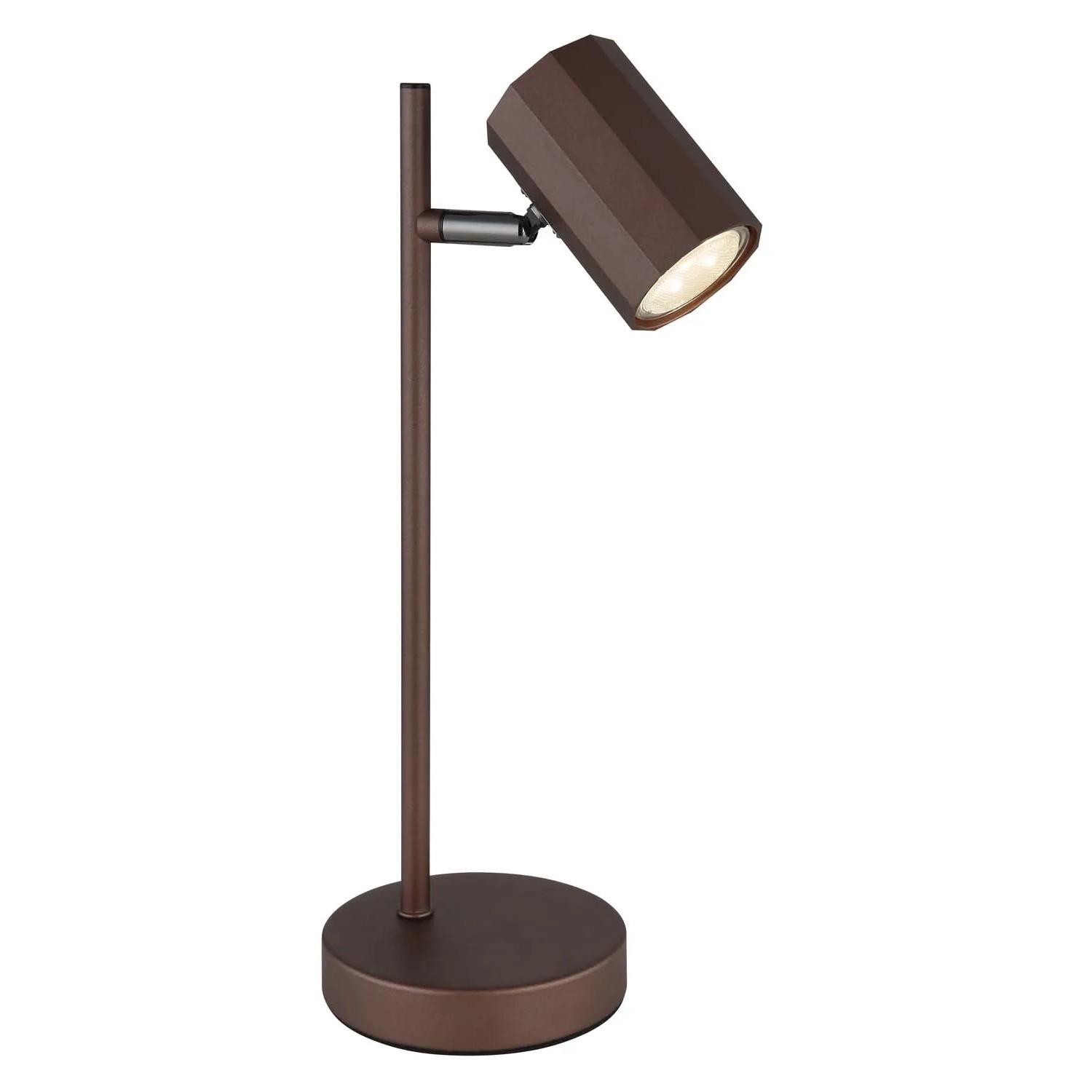 Globo Lampa stołowa JAMES 1xGU10 5W brąz mat