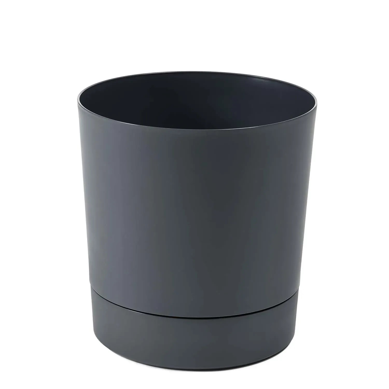 Doniczka Aura antracyt recycled - śr. 11 cm